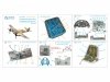 Quinta Studio QD+48554 Bristol Beaufighter Mk.VI 3D-Printed & coloured Interior on decal paper (Tamiya) (with 3D-printed resin parts) 1/48